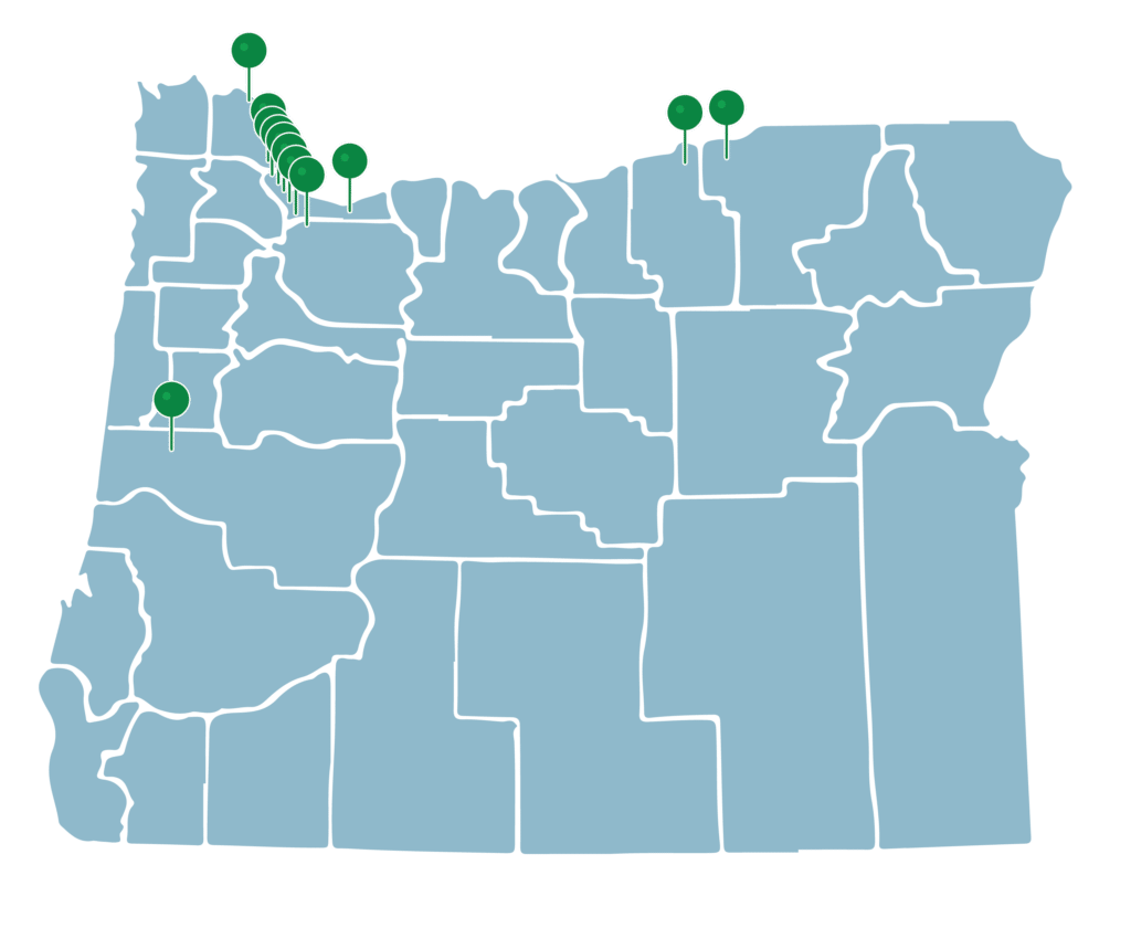 oregon asbestos exposure sites