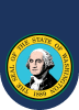 The Seal of the State of Washington badge