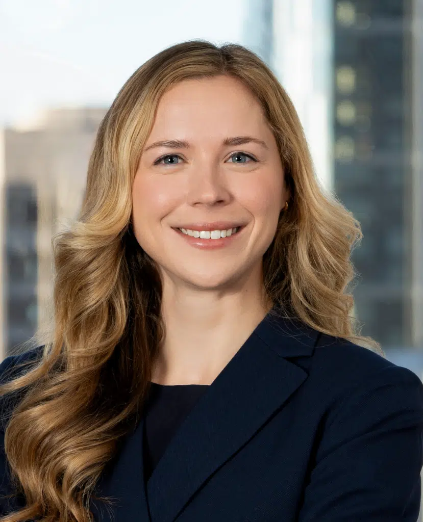Professional headshot of Meg Price, Associate Asbestos Attorney at Bergman Oslund Udo Little
