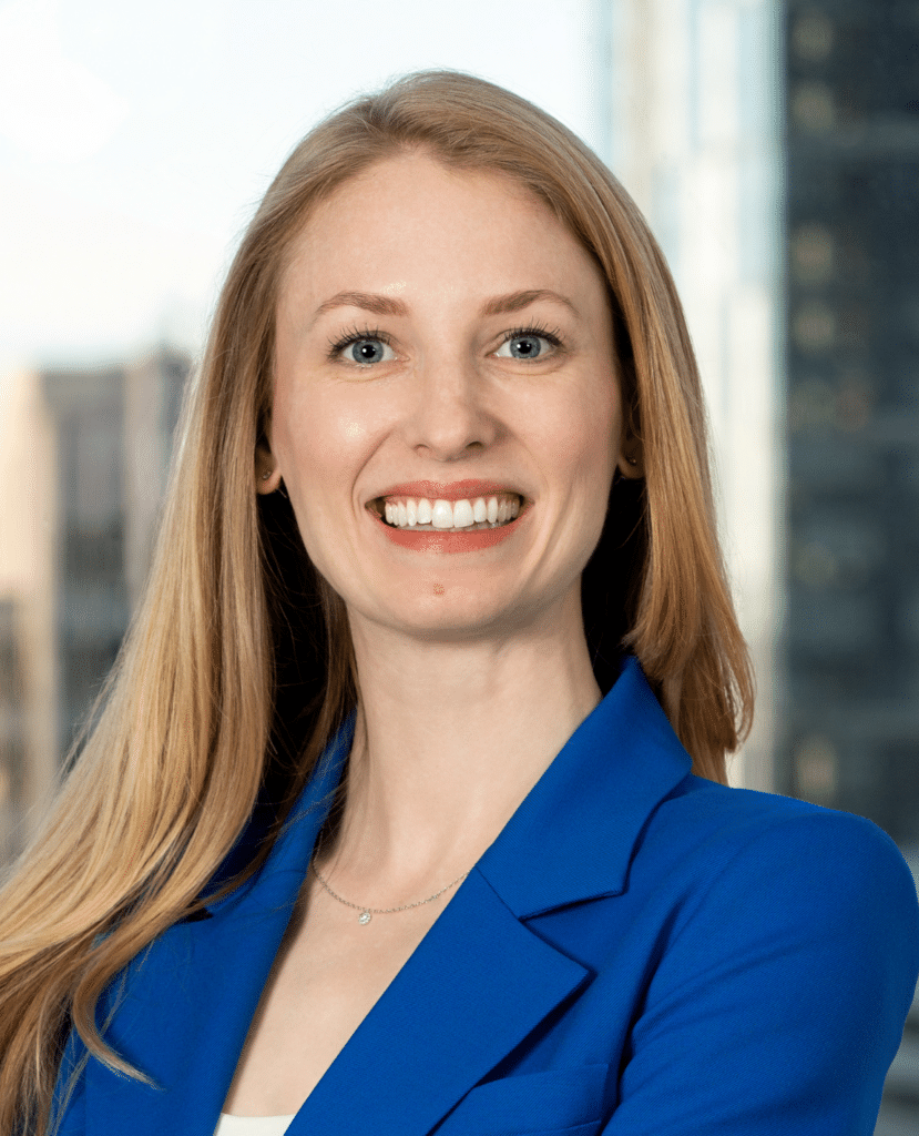 Professional headshot of Ruby Aliment, Senior Associate Attorney at Bergman Oslund Udo Little